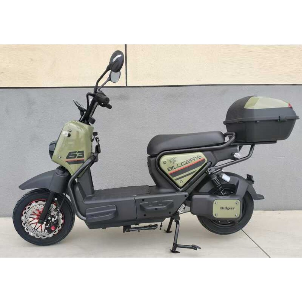 Електроскутер Billgery B-84242 1000W 72V 20Ah кошик LED фари сигналізація