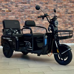 Електричний трицикл Billgery SPRINTER BS-95374 1000W 72V/23Ah, 3 місця, колеса 10", LED фари, сигналізація, кошик