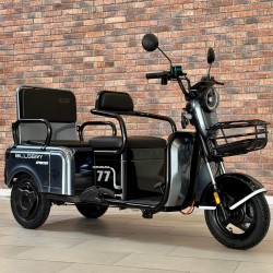Електричний трицикл Billgery SPRINTER BS-72463 1000W 72V/23Ah, 3 місця, колеса 10", LED фари, сигналізація, кошик
