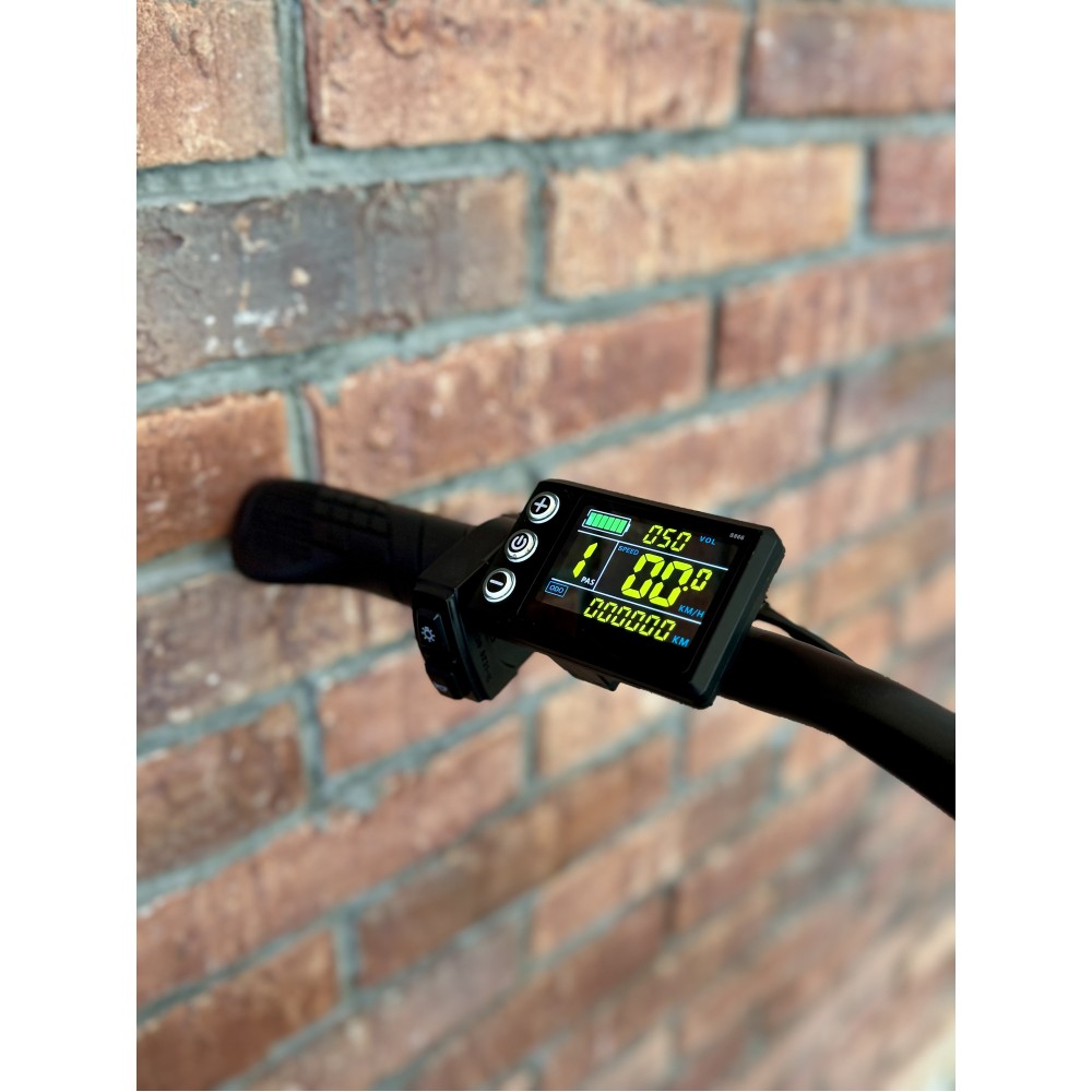 Електровелосипед Corso Fisher FH-92533 500W 48V/15Ah Shimano 29 дюймів 7 швидкостей LCD дисплей (чорний)