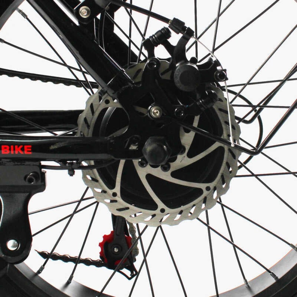 Електровелосипед Corso Kraft KR-31007 20" 500W 48V/15Ah фетбайк Shimano 7 швидкостей