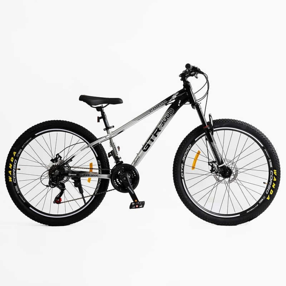 Велосипед Спортивний Corso «GTR-3000» 26" дюймів GTR-50044
