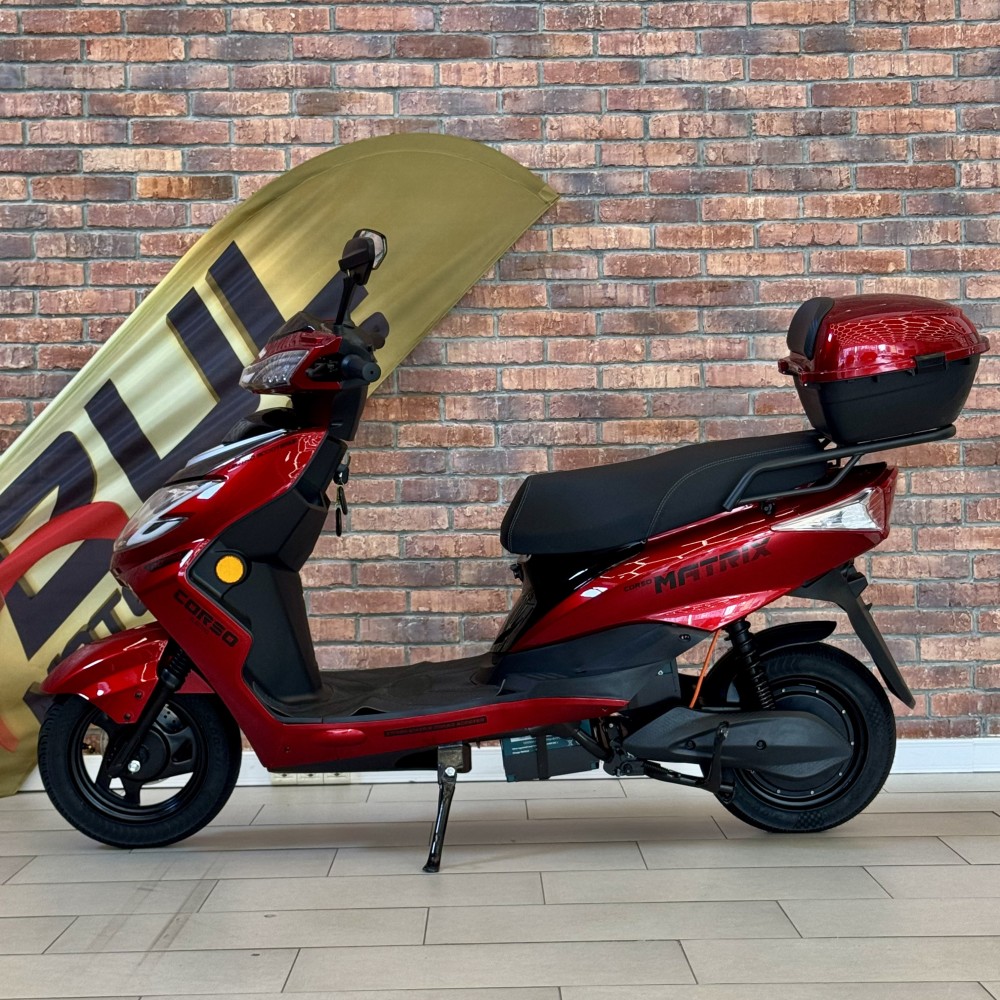 Електроскутер Corso Matrix MX-410800 (1200W, 72V/25Ah, 50 км/год, 60 км запас ходу, 2 місця)