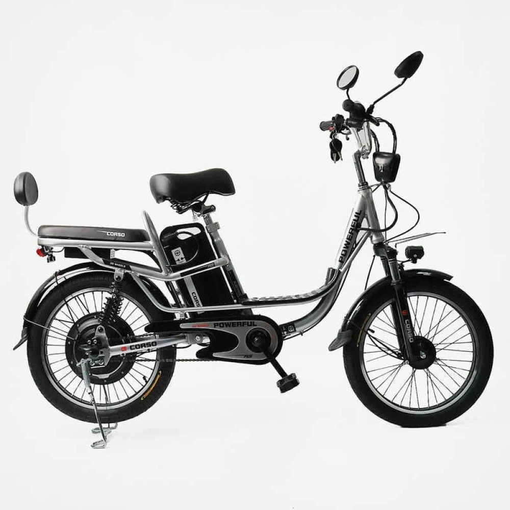 Електровелосипед Corso «Powerfull» 20" дюймів PF-40179 двигун 500W