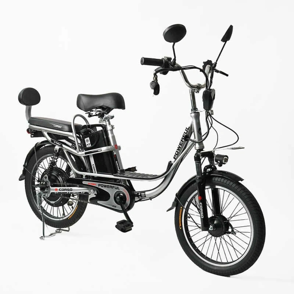 Електровелосипед Corso «Powerfull» 20" дюймів PF-40179 двигун 500W