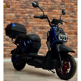 Електроскутер Corso Ride 400180 1000W 72V/20Ah до 50 км LED дисплей фара кошик 2 місця