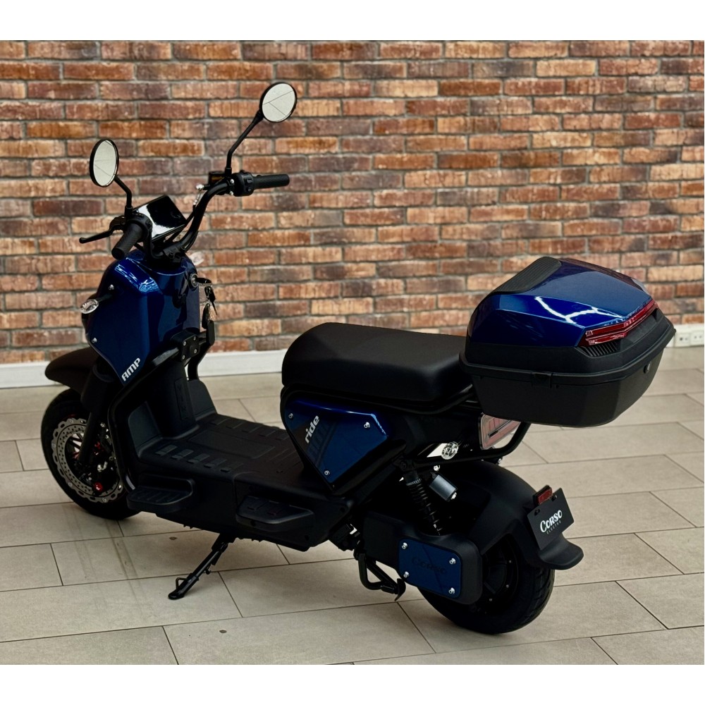 Електроскутер Corso Ride 1000W 72V/20Ah, LED дисплей, до 50 км, 2 місця