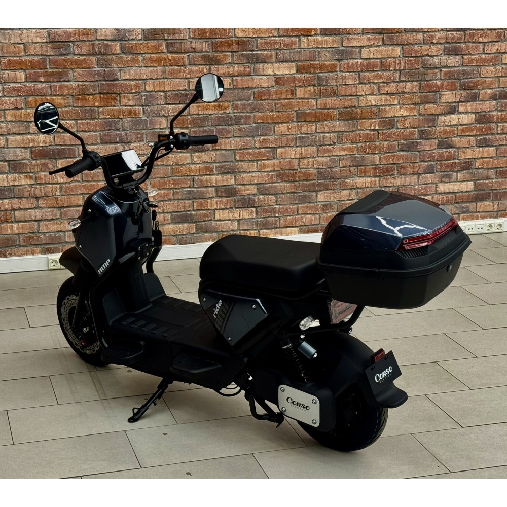 Електроскутер Corso Ride 1000W: 2 місця, LED дисплей, кошик
