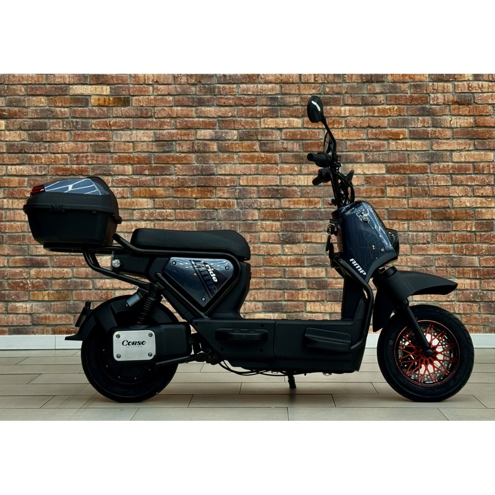 Електроскутер Corso Ride 1000W: 2 місця, LED дисплей, кошик