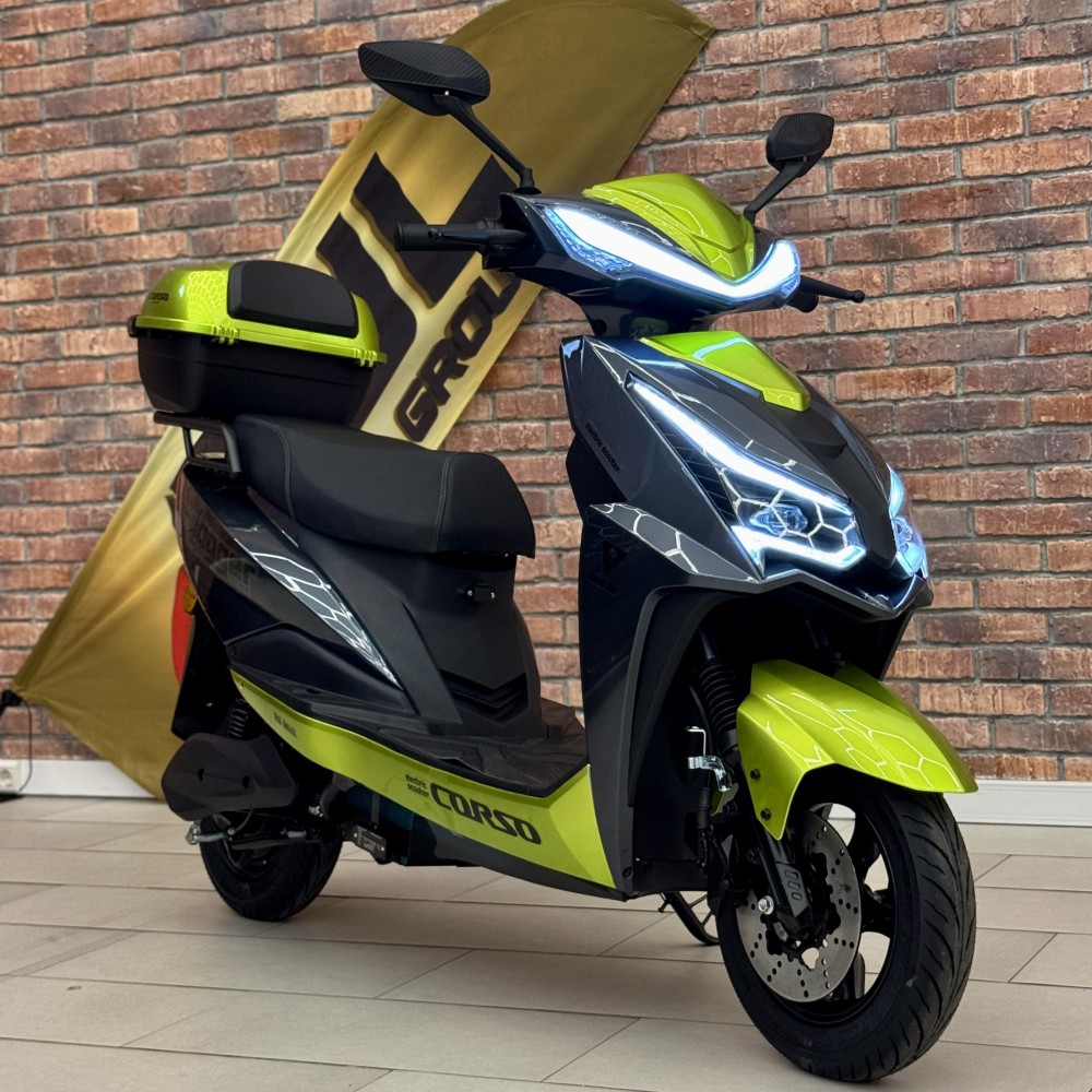 Електроскутер Corso Jogger  JG-411744 (1500W, 72V/25Ah, 55 км/год, 65 км запас ходу)