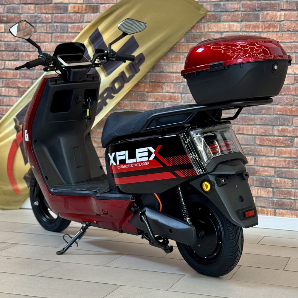 Електроскутер Corso Flex FL-906334 (1500W, Графен 72V/35Ah, 50 км/год, 80 км запас ходу)