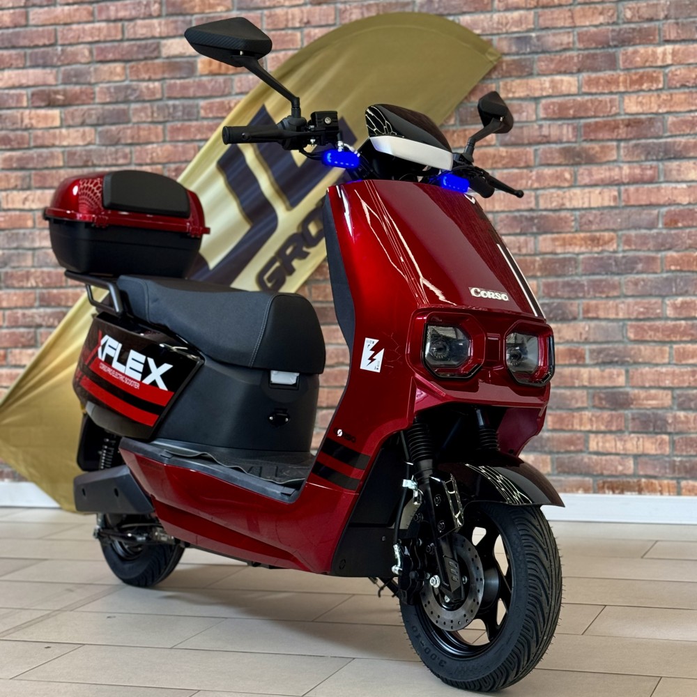 Електроскутер Corso Flex FL-906334 (1500W, Графен 72V/35Ah, 50 км/год, 80 км запас ходу)