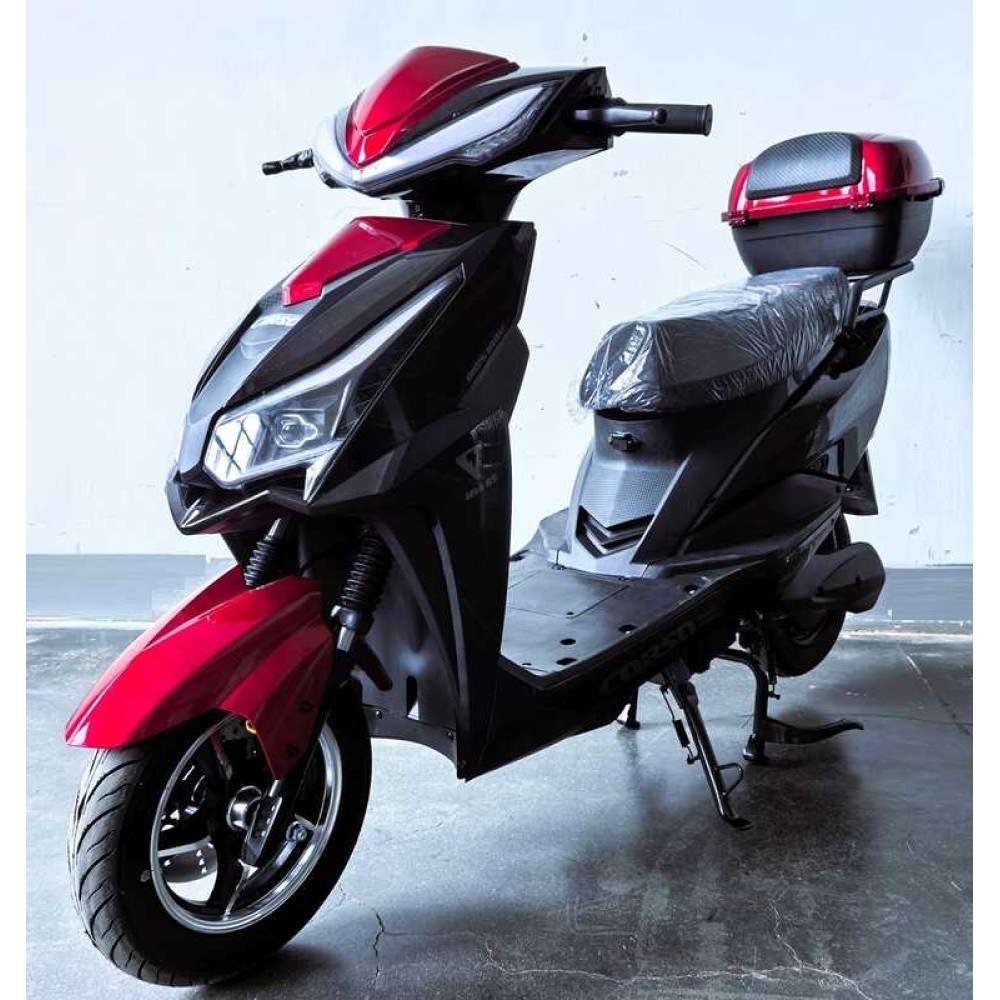 Електричний мопед Corso Jogger JG-633390 (1) + 1 ЯШИК АКУМ, двигун 1500W, акумулятор 72V/25Ah, в коробці
