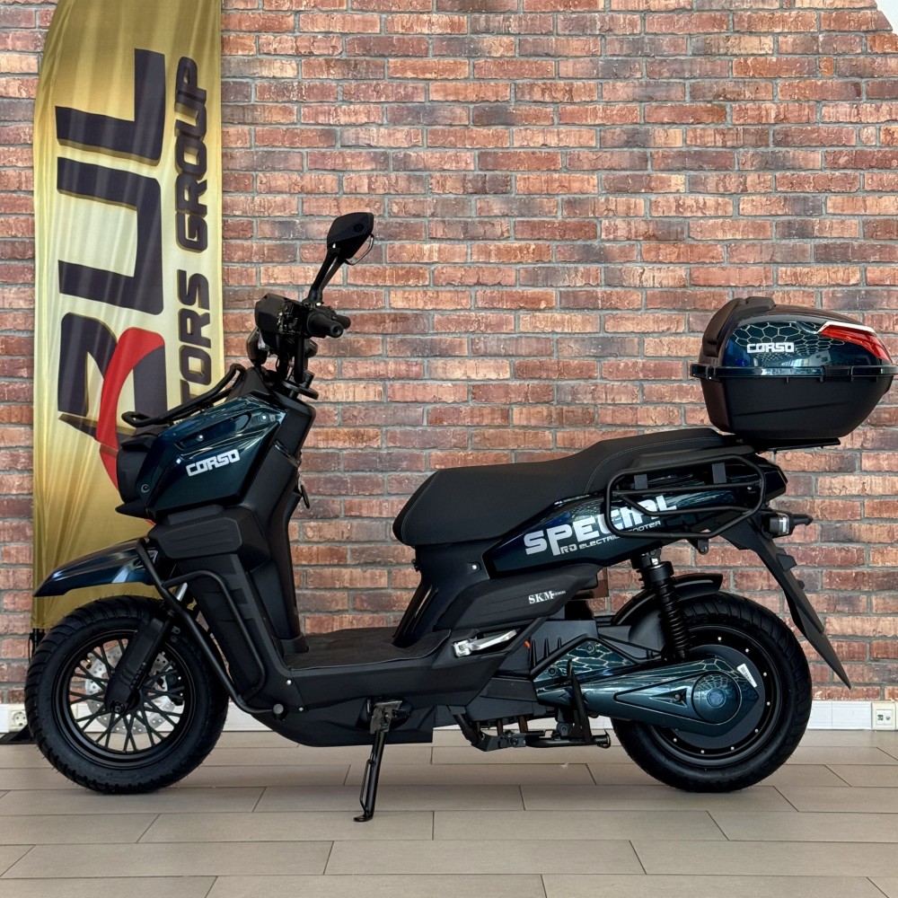 Електроскутер Corso Special SC-812766 2000W, 72V/38Ah, до 80 км ходу, дискові гальма, LED-панель