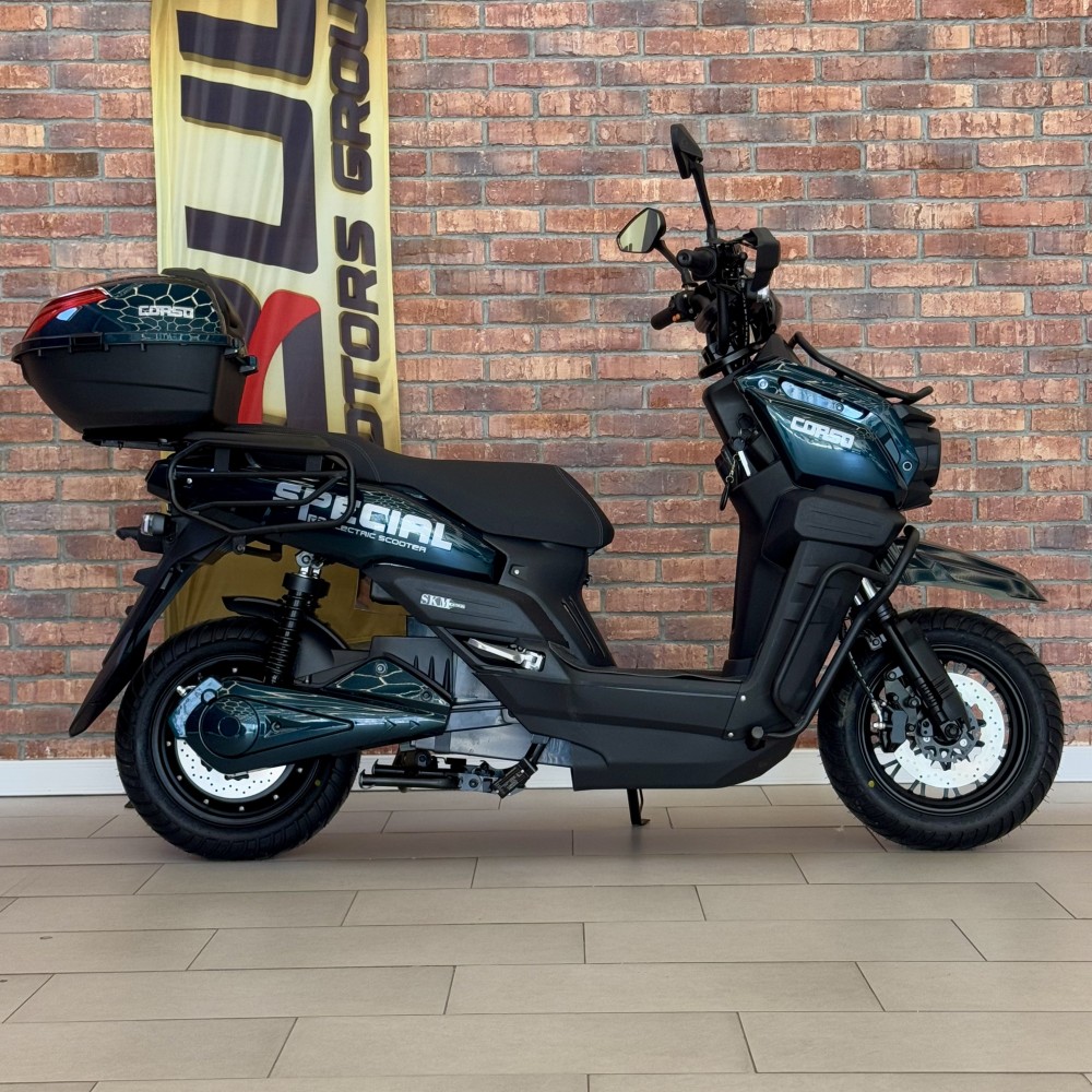 Електроскутер Corso Special SC-812766 2000W, 72V/38Ah, до 80 км ходу, дискові гальма, LED-панель