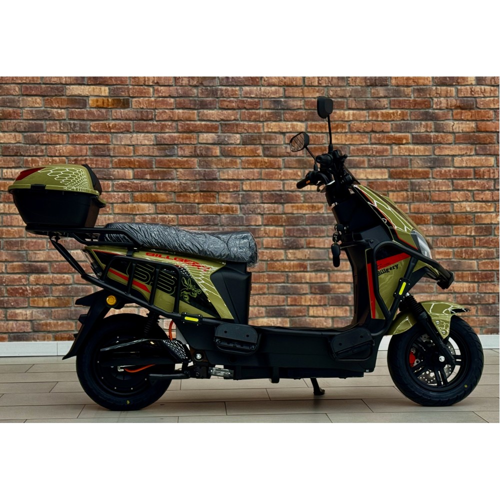 Електроскутер Billgery CHIYSHIY B-33141 (2000W, 72V/38Ah), з TCS, LED-панеллю та Гідравлічними дисковими гальмами