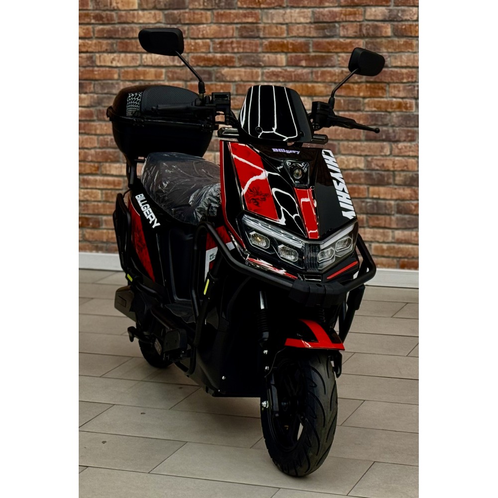 Електроскутер Billgery CHIYSHIY B-45971 - 2000W, 72V/38Ah, TCS, LED-панель та Гідравлічні дискові гальма