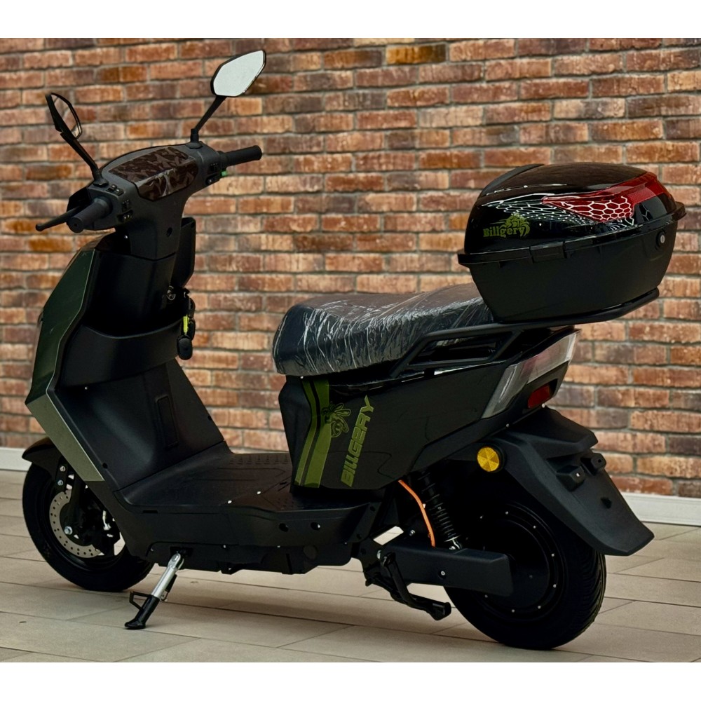 Електричний мопед Billgery B-75089: потужний 1000W двигун та довготривалий аккумулятор 72V/25Ah
