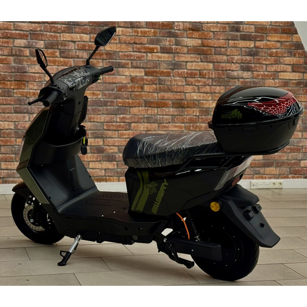 Електричний мопед Billgery B-75089: потужний 1000W двигун та довготривалий аккумулятор 72V/25Ah