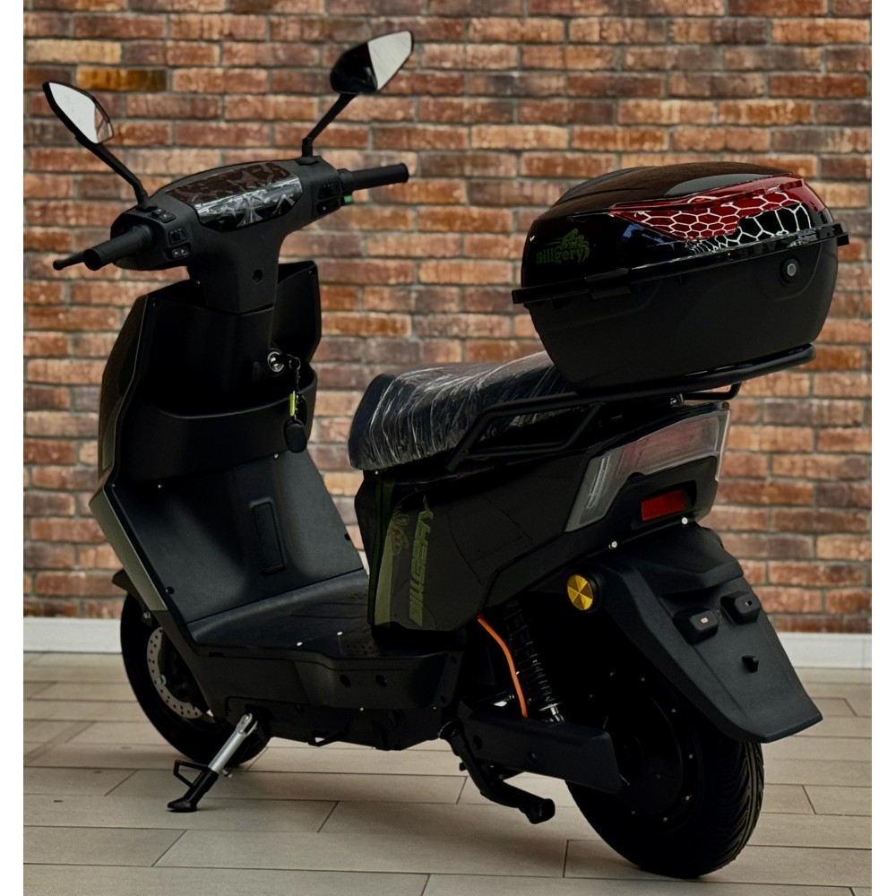 Електричний мопед Billgery B-75089: потужний 1000W двигун та довготривалий аккумулятор 72V/25Ah