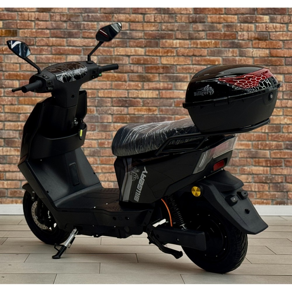 Електричний мопед Billgery B-86923: 1000W двигун, аккумулятор 72V/25Ah для ефективного пересування