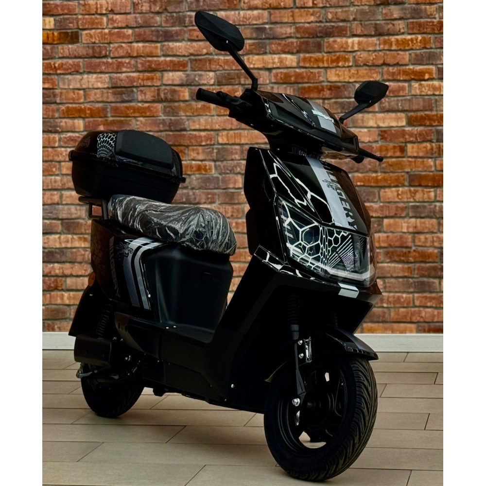 Електричний мопед Billgery B-86923: 1000W двигун, аккумулятор 72V/25Ah для ефективного пересування