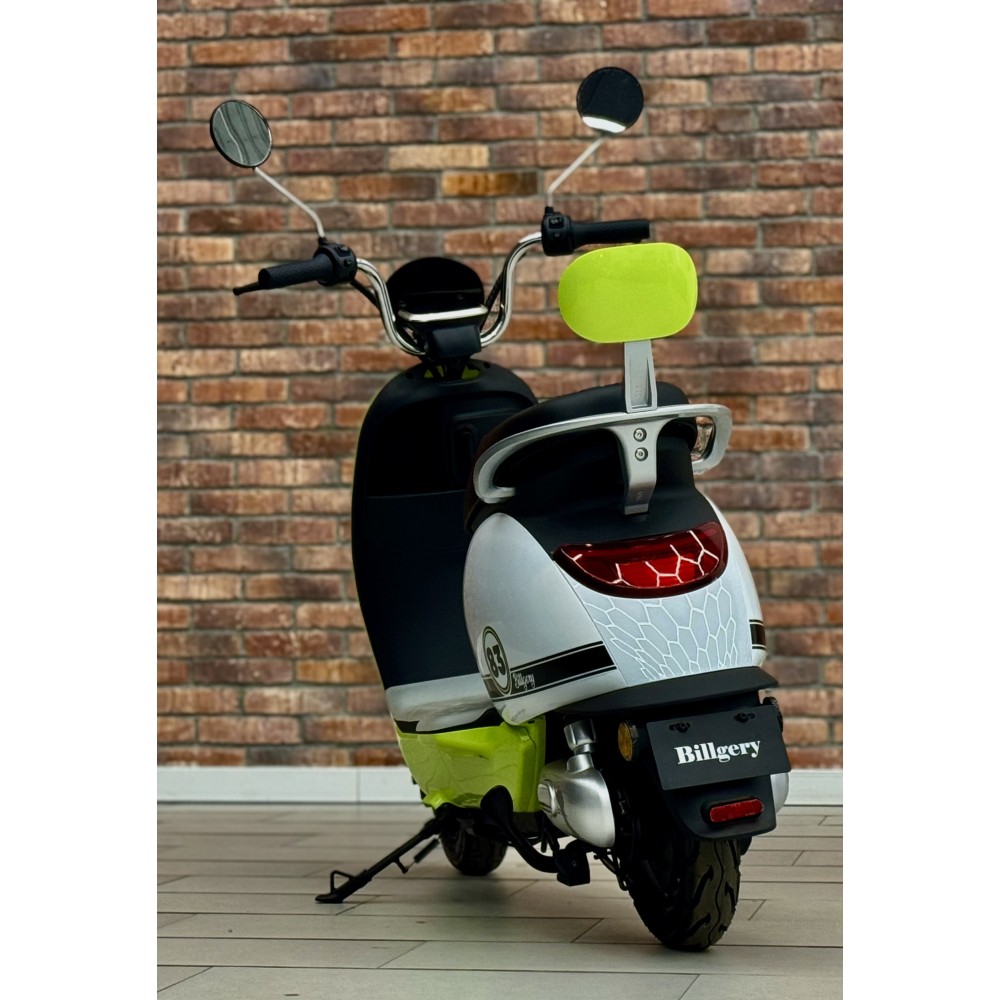 Електроскутер Billgery 83 BL-0301: Потужний Двигун 600W та Аккумулятор 60V/20Ah