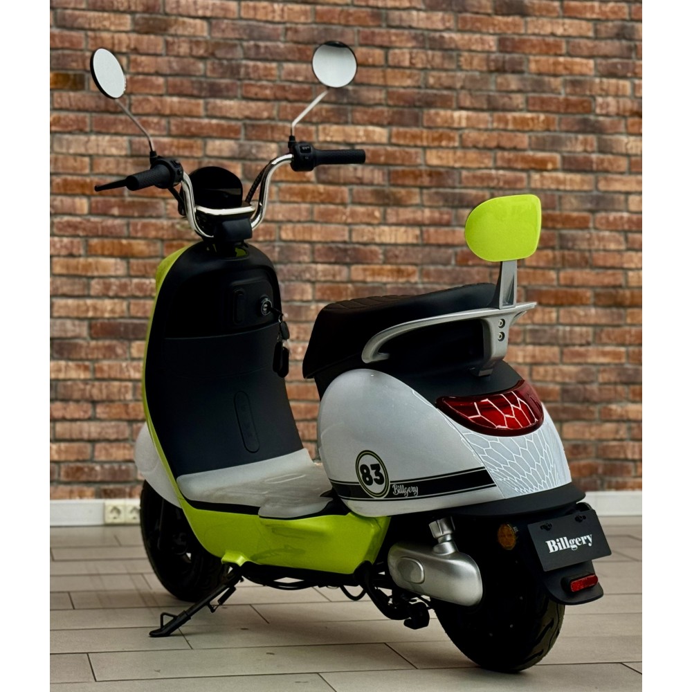 Електроскутер Billgery 83 BL-0301: Потужний Двигун 600W та Аккумулятор 60V/20Ah