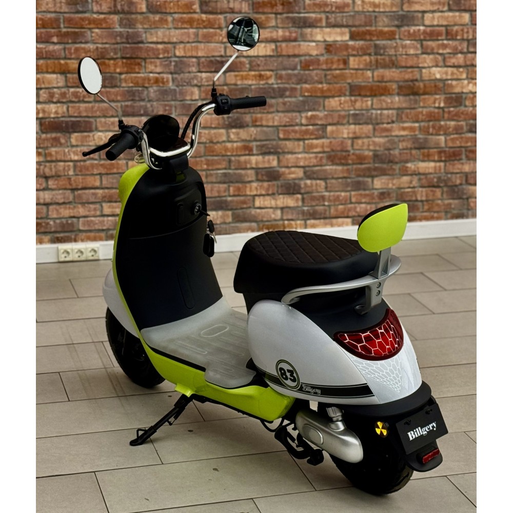 Електроскутер Billgery 83 BL-0301: Потужний Двигун 600W та Аккумулятор 60V/20Ah