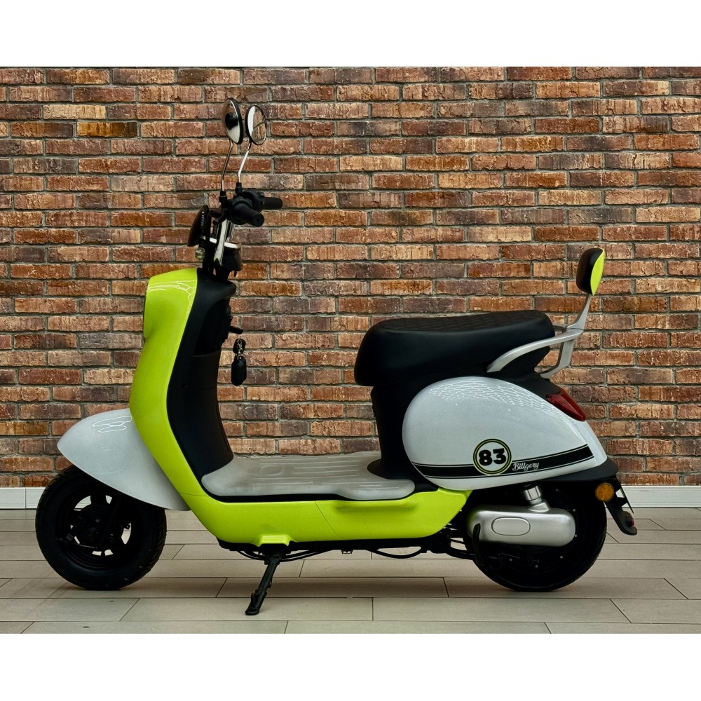 Електроскутер Billgery 83 BL-0301: Потужний Двигун 600W та Аккумулятор 60V/20Ah