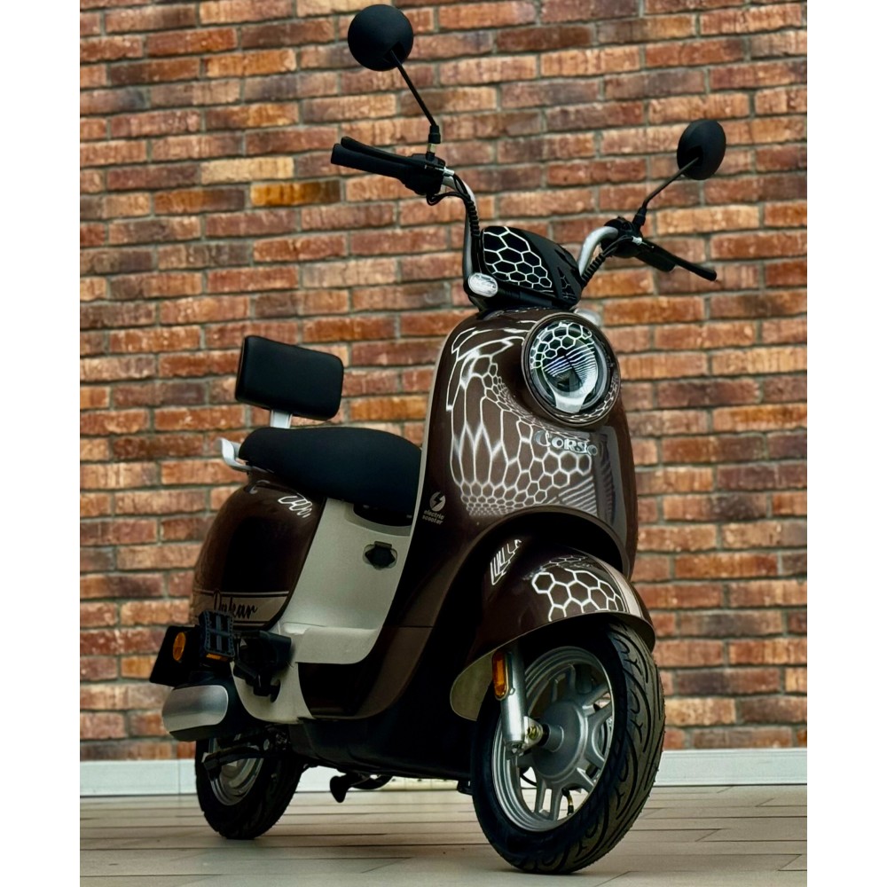 Електричний мопед Corso Dakar D-411800: 500W двигун, 60V/20Ah аккумулятор