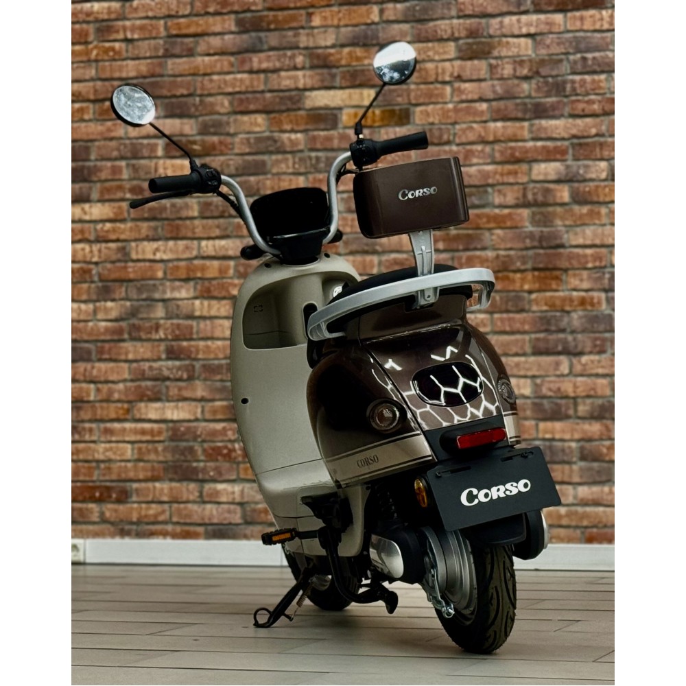 Електричний мопед Corso Dakar D-411800: 500W двигун, 60V/20Ah аккумулятор