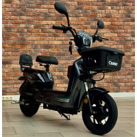Електричний мопед Corso T-Rok32 TR-021620 500W 48V/20Ah, з педалями, кошиком і сигналізацією