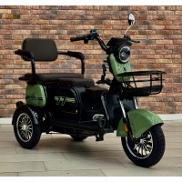 Електричний трицикл Billgery BR-4740 електродвигун 800W (72V/23Ah) , колеса 10", LED-фари, амортизатори, сигналізація