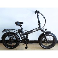 Електровелосипед-фетбайк Corso Kraft 20" KR-93623 двигун 500W, 48V/15Ah, складна конструкція