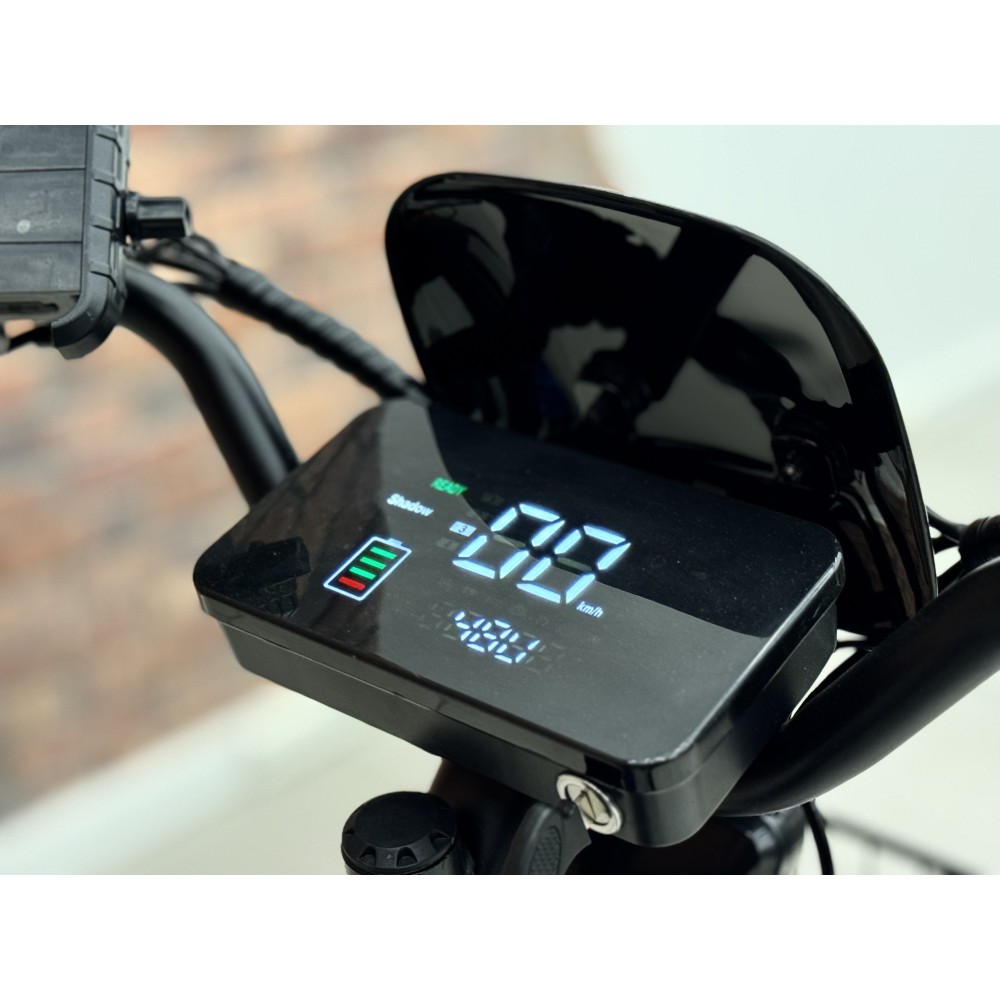 Електровелосипед Corso «Shadow» SH-9038-7 колеса 22" двигун 500W, акумулятор 48V/20Ah