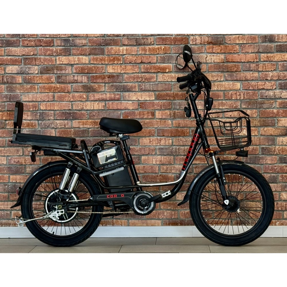 Електровелосипед Corso «Shadow» SH-9038-7 колеса 22" двигун 500W, акумулятор 48V/20Ah