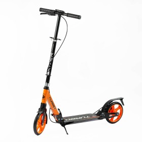 Самокат Skyper Turbo TR-15100, сталева рама, 200 мм PU колеса, амортизація, ручне дискове гальмо