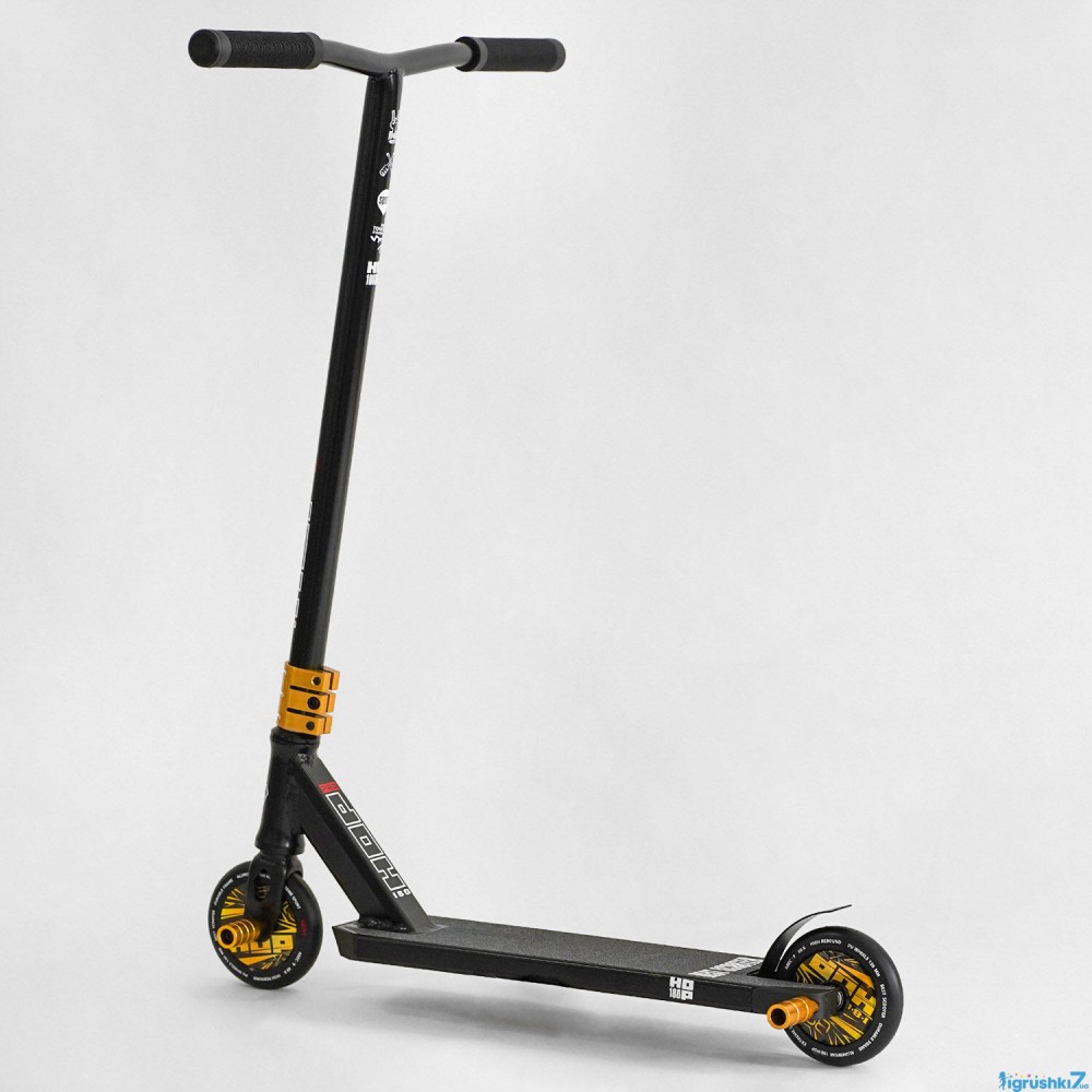 Трюковий самокат Best Scooter HOP N-01801: алюмінієва дека, PU колеса d=120мм, HIC-система, ПЕГИ