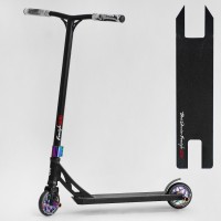 Трюковий самокат Best Scooter Freestyle N-43005 HIC-система, ПЕГИ, алюмінієві диски та дека, колеса PU, d=120мм, кермо 58 см