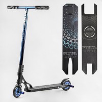 Самокат трюковий Best Scooter Portal PL-71744 HIC-система, ПЕГИ, алюмінієвий диск та дека, колеса PU, d=120мм, ширина керма 58 см