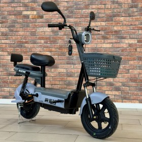 Електромопед Corso RSM RS-30809 500W 48V 20Ah LED фари сигналізація кошик пасажирське місце