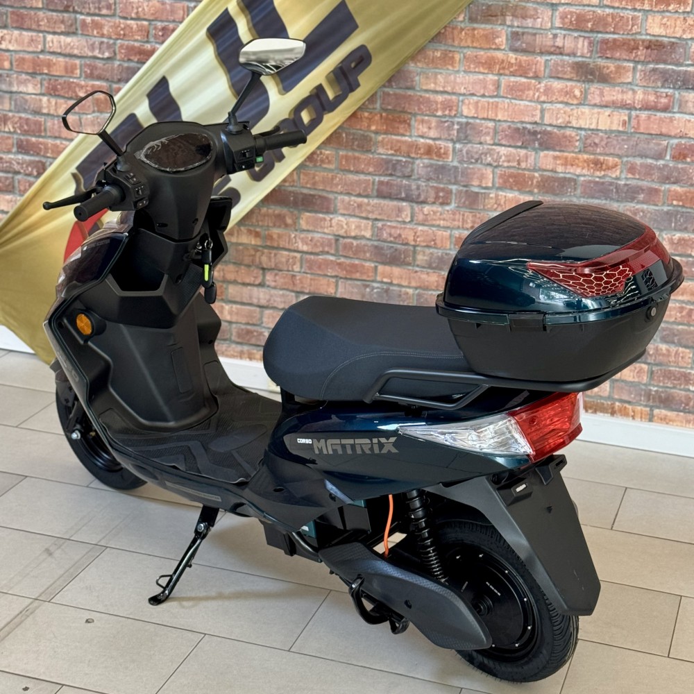 Електроскутер Corso Matrix MX-502036 (1200W, 72V/25Ah, 50 км/год, 60 км запас ходу, 2 місця)
