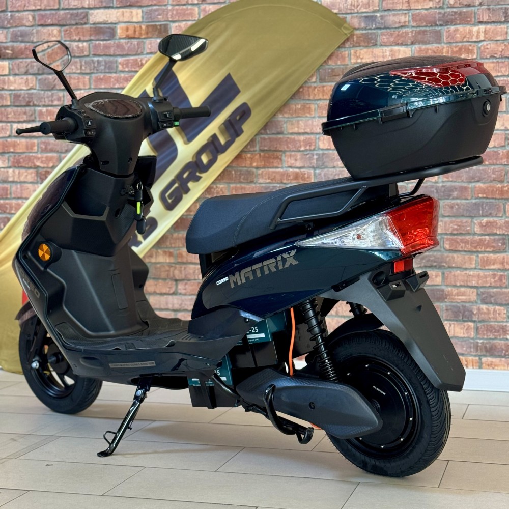 Електроскутер Corso Matrix MX-502036 (1200W, 72V/25Ah, 50 км/год, 60 км запас ходу, 2 місця)
