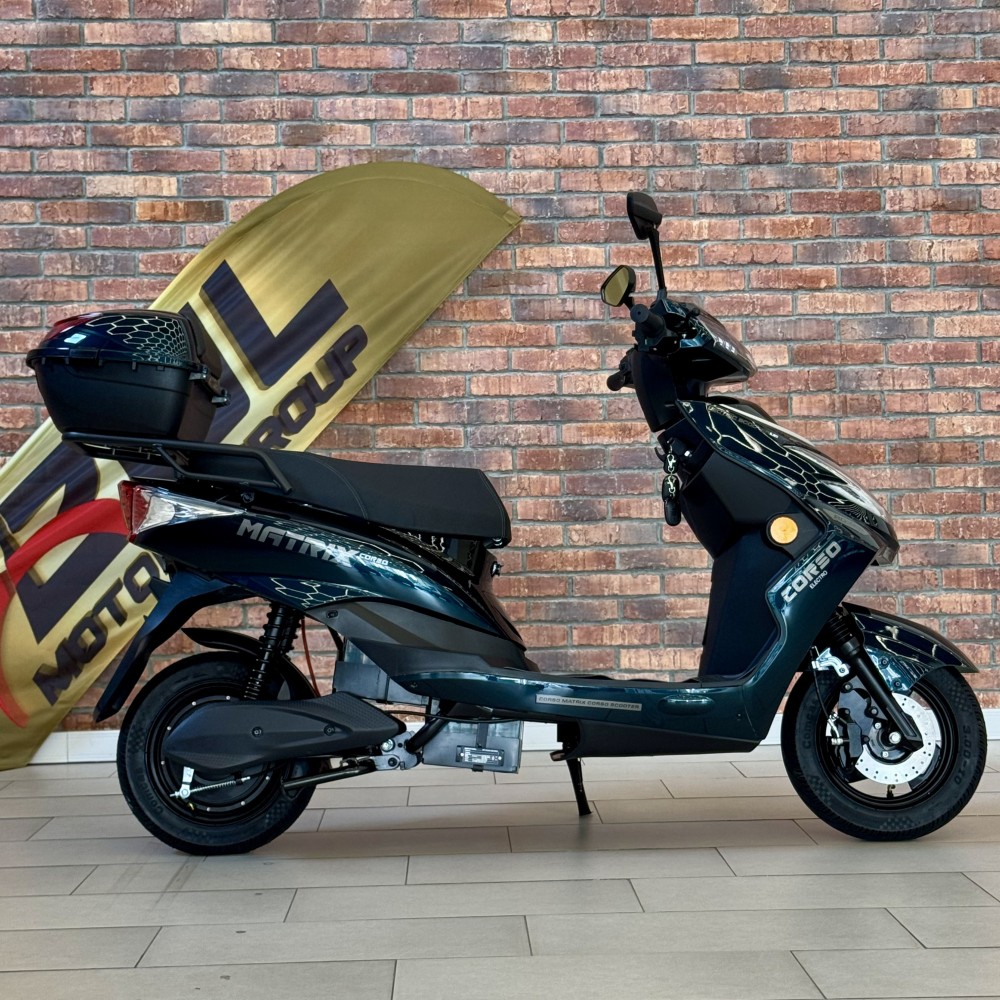 Електроскутер Corso Matrix MX-502036 (1200W, 72V/25Ah, 50 км/год, 60 км запас ходу, 2 місця)