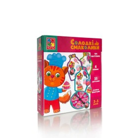 гр Гра розвиваюча "Солодкі ласощі" VT1804-42 укр (28) "Vladi Toys"