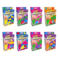 гр Кінетичний пісок "KidSand" 200г KS-05-01U,02U.03U...08U (16) "Danko Toys"
