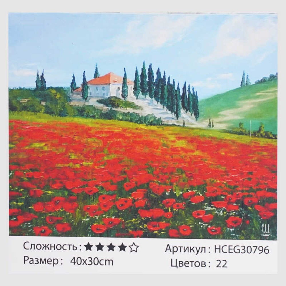Картини за номерами HCEG 30796 (30)  