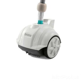 Intex Автоматичний підводний вакуумний робот-пилосос 28007 (ZX50) для очищення дна басейнів, працює від фільтру насоса потужністю від 3407до5678 л