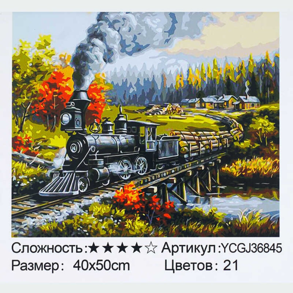 Картина за номерами YCGJ 36845 (30) 